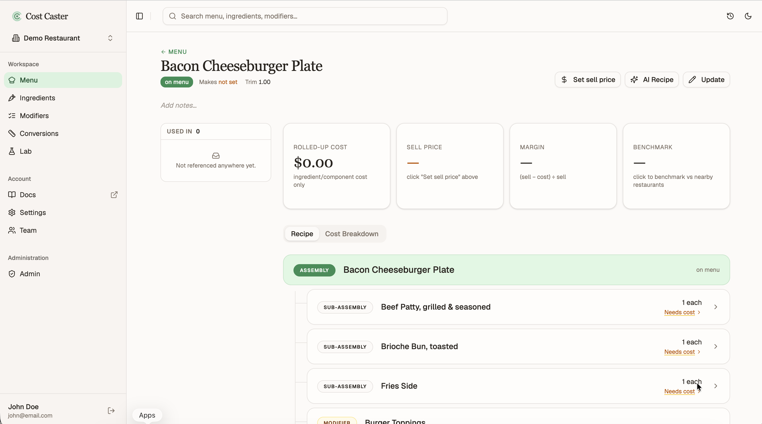 See the detail page